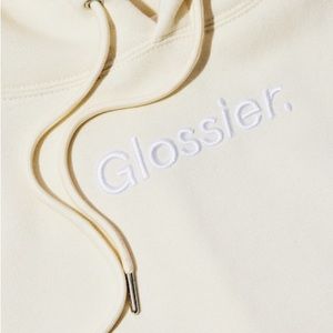 Glossier Limited Edition Cream Hoodie